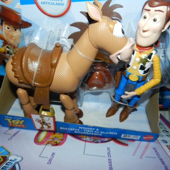 Disney Pixar Toy Story Movie Set of 2 Action Figures Collectible Pack🆕⌚📦🏃💨🚚 - Picture 13 of 16